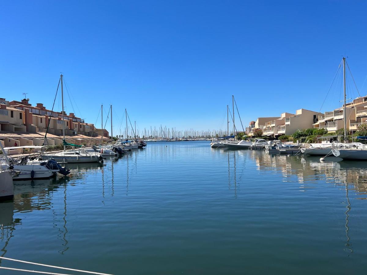 Charmant Studio Port De Gruissan Exterior photo